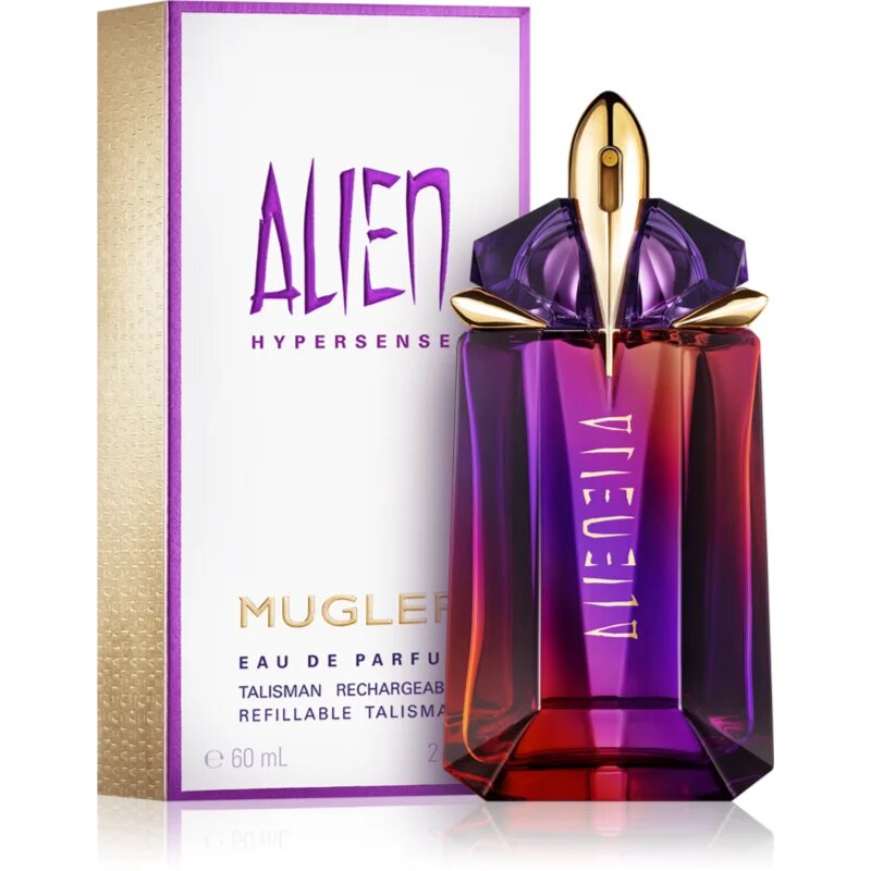 Mugler Alien Hypersense parfumska voda polnilna za ženske 60 ml
