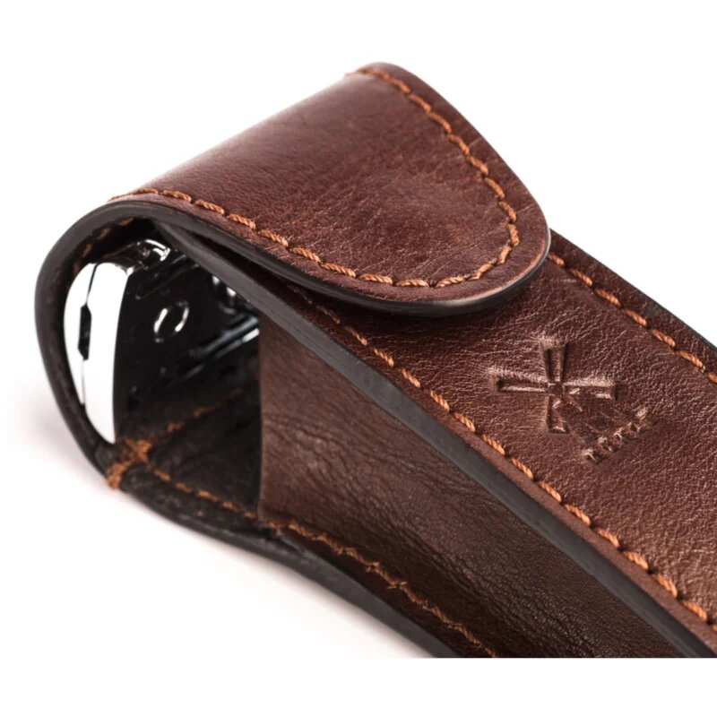 Mühle Case Leather usnjen etui za brivnik 1 kos