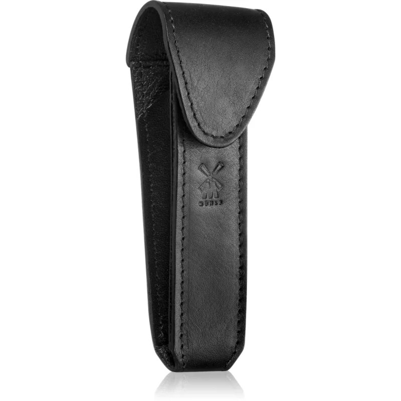 Mühle Case Leather usnjen etui za brivnik Black 1 kos