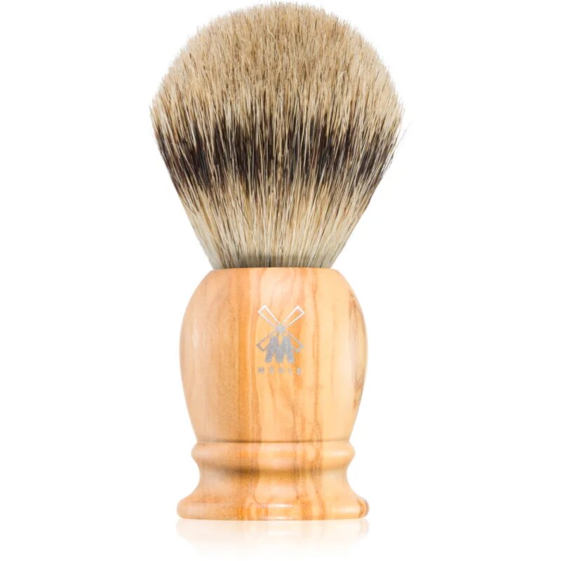 Mühle CLASSIC Silvertip Badger Olive Wood čopič za britje iz dlake jazbeca 1 kos