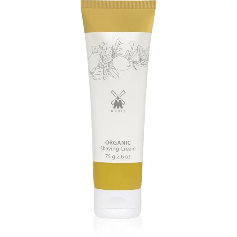 Mühle Organic Shave Cream krema za britje v tubi 75 ml
