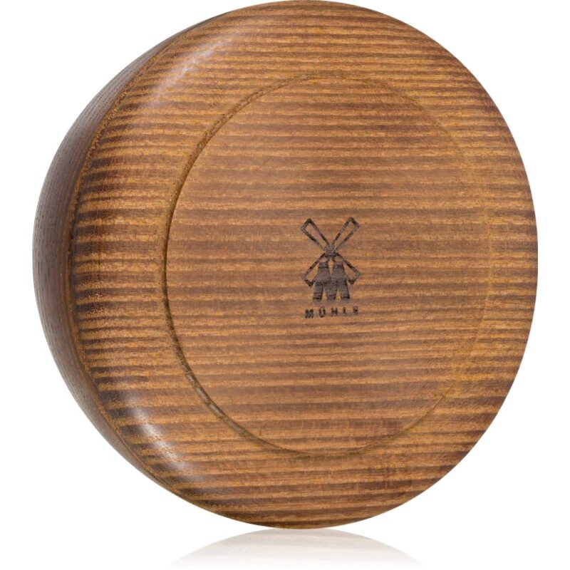 Mühle Shaving Soap Wooden Bowl milo za britje za moške Sea Buckthorn 65 g
