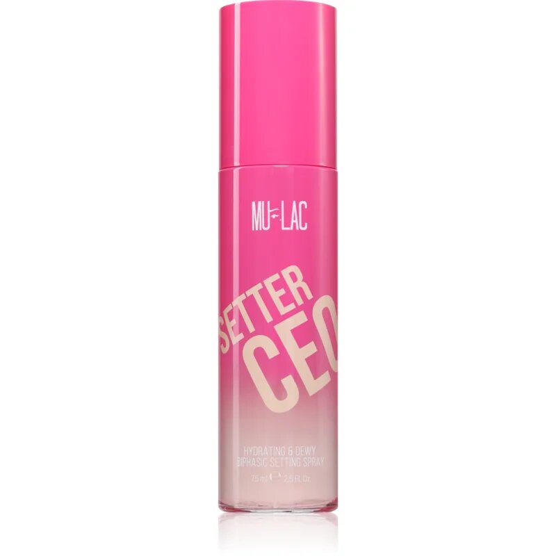 Mulac Cosmetics Setter CEO pršilo za fiksiranje make-upa 75 ml
