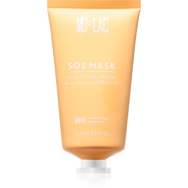 Mulac Cosmetics Sos Mask čistilna maska za obraz 75 ml