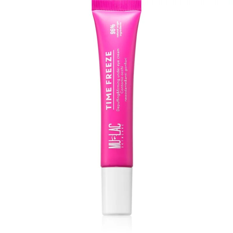 Mulac Cosmetics Time Freeze krema za učvrstitev kože okoli oči proti oteklinam in temnim kolobarjem 15 ml