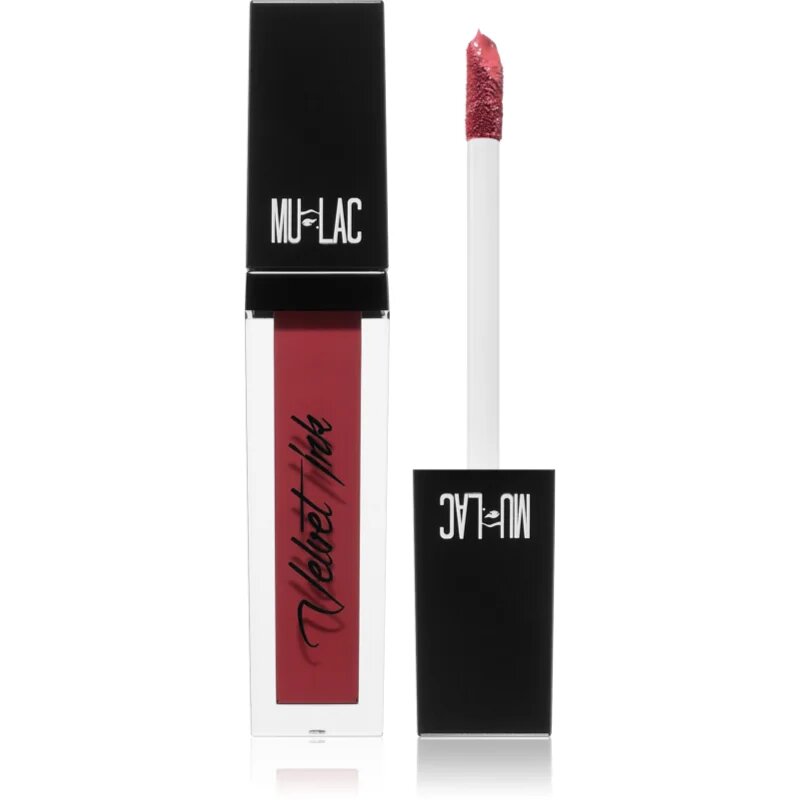 Mulac Cosmetics Velvet Ink dolgoobstojna tekoča mat šminka odtenek Secret Love 5 ml