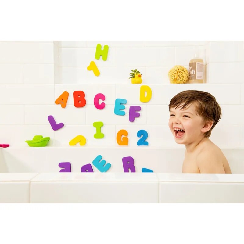 Munchkin Bath Learn Letters & Numbers igrača za v vodo 18 m+ 36 kos