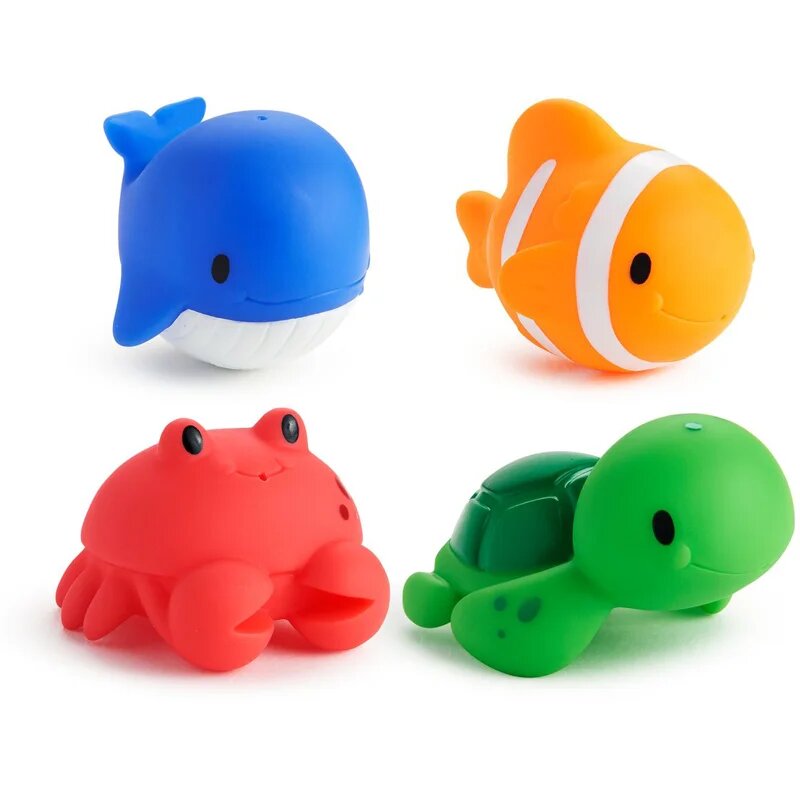Munchkin Bath Ocen Bath Squirts igrača za v vodo 9 m+ 4 kos