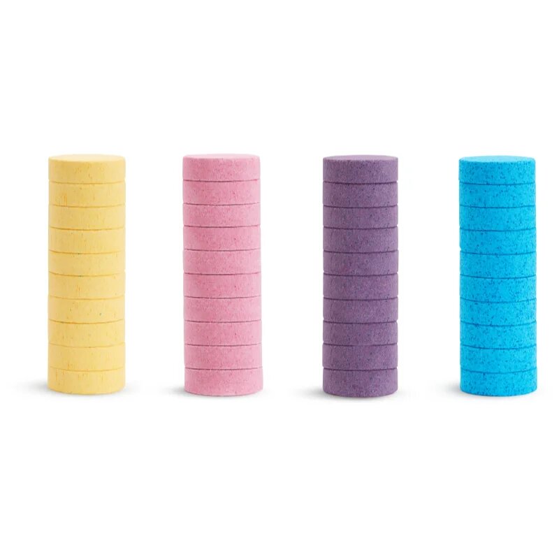 Munchkin Color Buddies barvne šumeče tablete za v kopel 24 m+ 40 kos