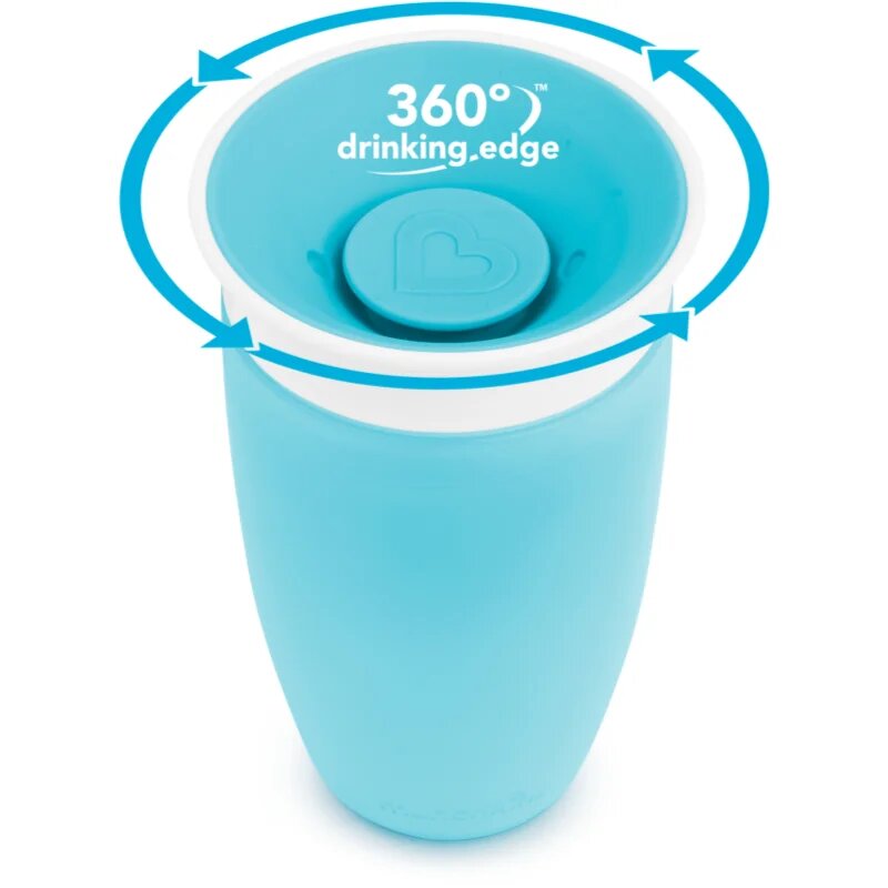 Munchkin Miracle 360° Cup skodelica Blue 12 m+ 1 kos