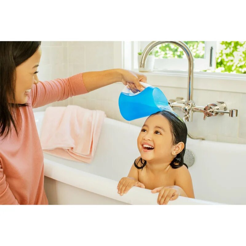 Munchkin Rinse Bath Rinser posoda za spiranje šampona 6 m+ Blue 1 kos