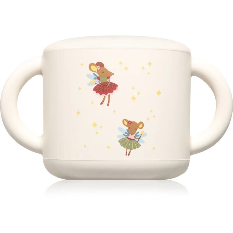 Mushie Baby Snack Cup skodelica za malico Fairy Mice 1 kos