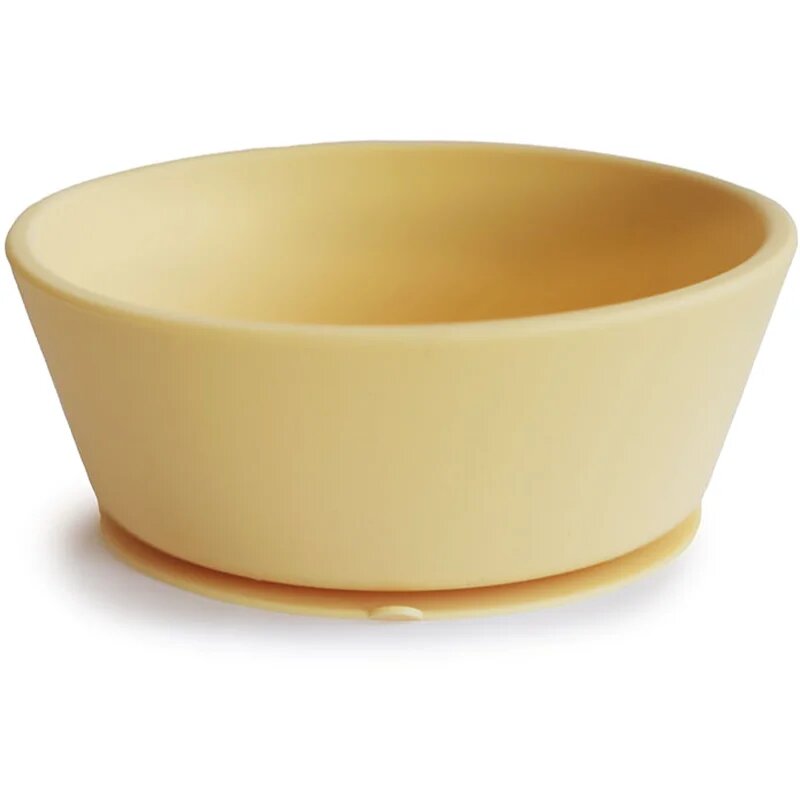 Mushie Silicone Suction Bowl silikonska posoda s priseskom Daffodil 1 kos