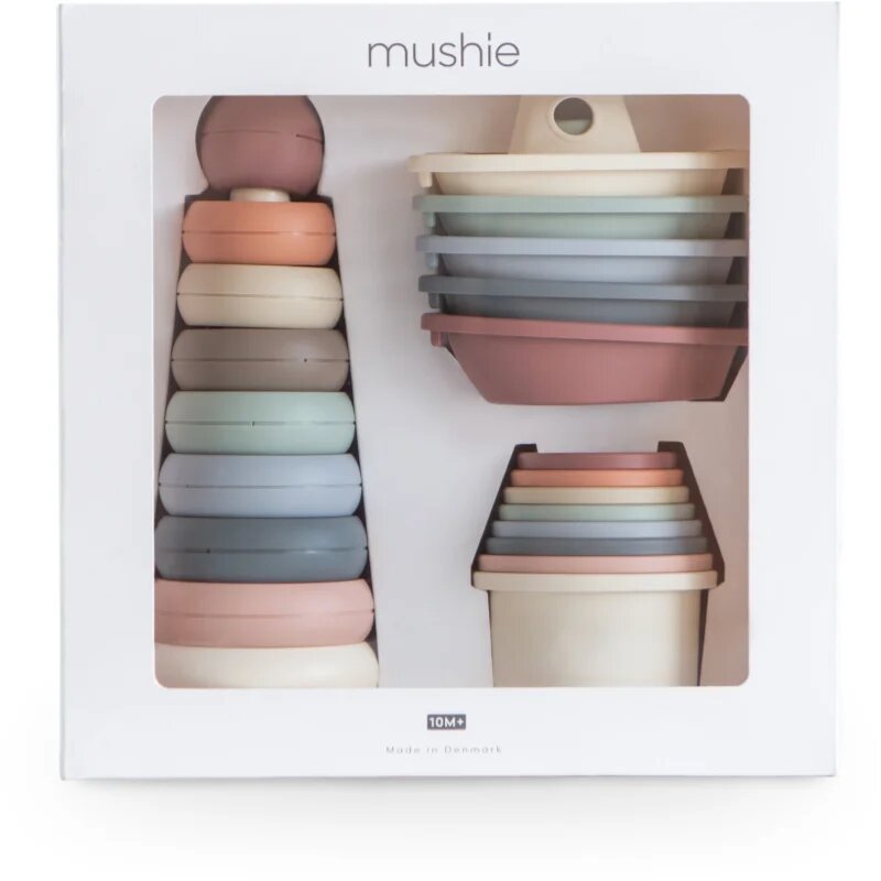 Mushie Toy Giftbox komplet igrač