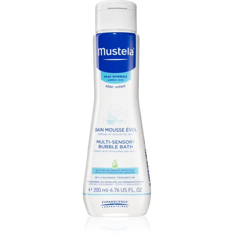 Mustela Bébé Bain pena za kopel za otroke 200 ml