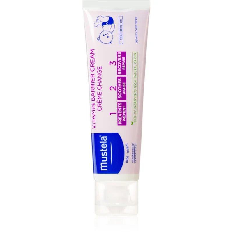 Mustela Bébé Change Cream krema proti vnetju ritke 100 ml