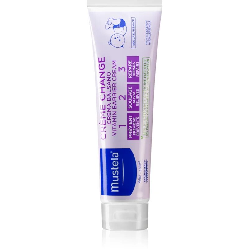 Mustela Bébé Change Cream krema proti vnetju ritke 150 ml