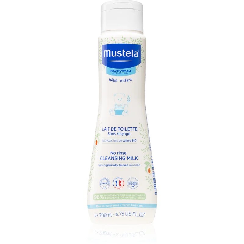 Mustela Bébé čistilni losjon za otroke 200 ml