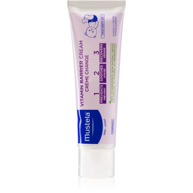 Mustela Bébé otroška zaščitna krema proti vnetju ritke 50 ml