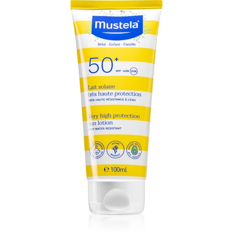 Mustela Family SPF 50+ krema za sončenje za otroke SPF 50+ 100 ml