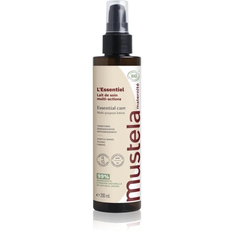 Mustela Maternité Essential Care večnamenska krema za mamice 200 ml