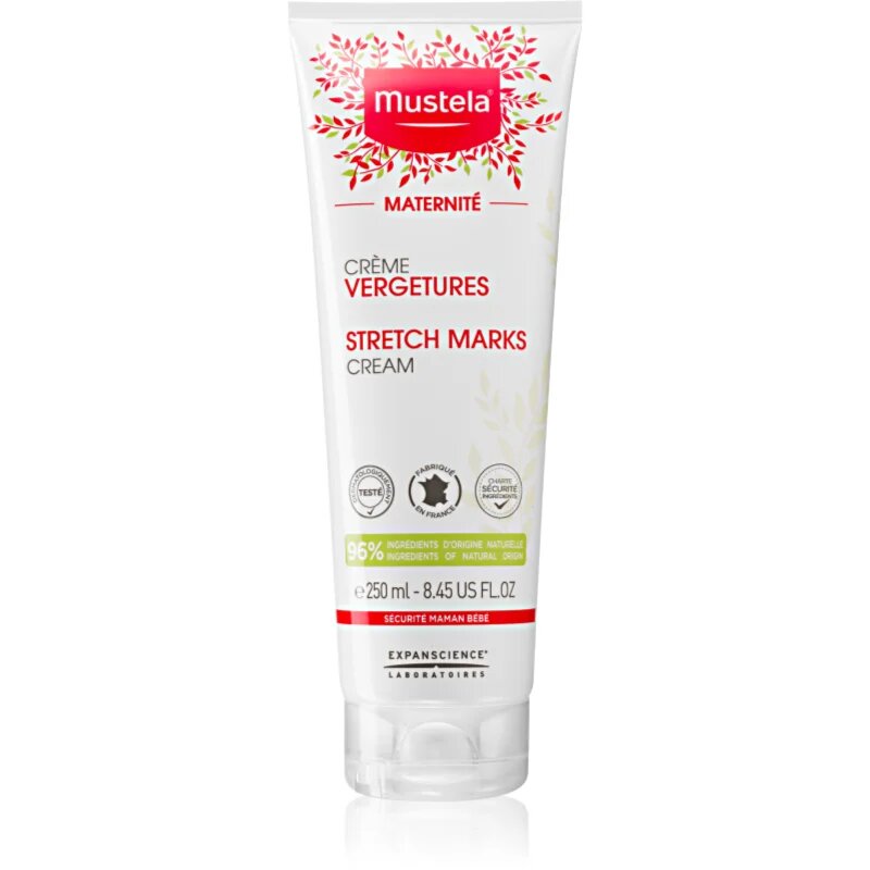 Mustela Maternité krema za telo proti strijam 250 ml