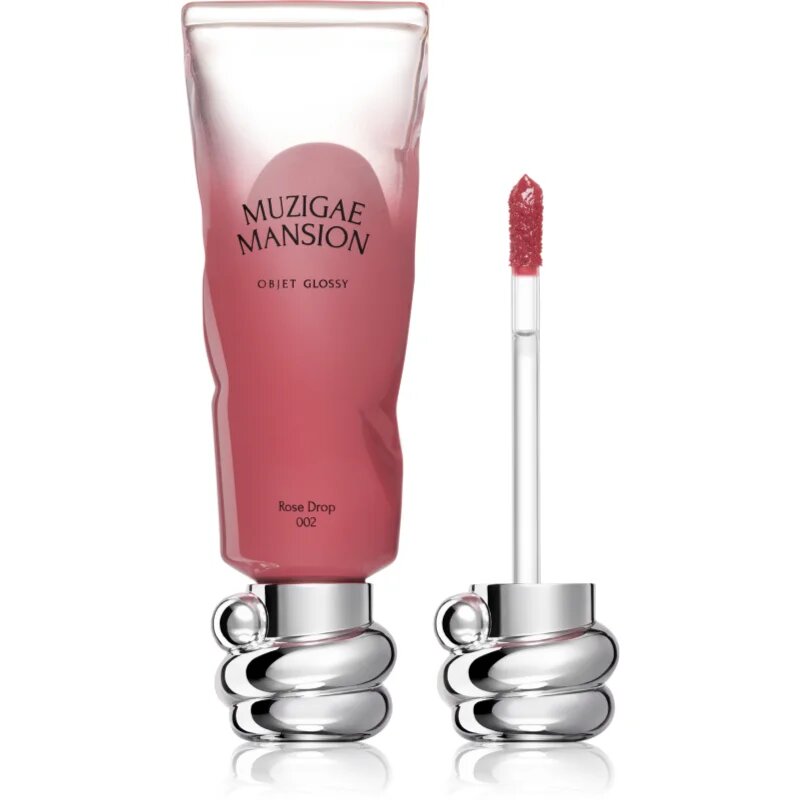 MUZIGAE MANSION Objet Glossy vlažilni sijaj za ustnice odtenek 002 Rose Drop 6 g
