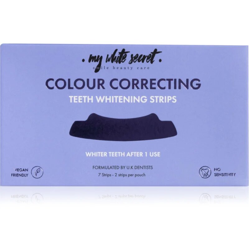 My White Secret Colour Correcting belilni trakovi 7 kos