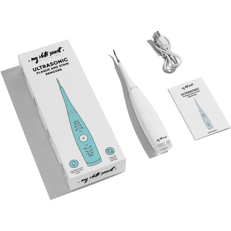 My White Secret Ultrasonic Plaque and Stain Remover čistilec zobnih oblog in madežev 1 kos