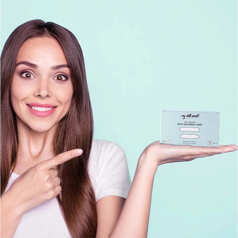 My White Secret Whitening Strips belilni trakovi za zobe 14 kos