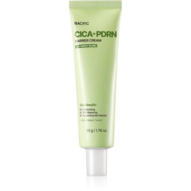 Nacific Cica PDRN Barrier Cream pomirjevalna in vlažilna krema za osvetlitev kože 50 g