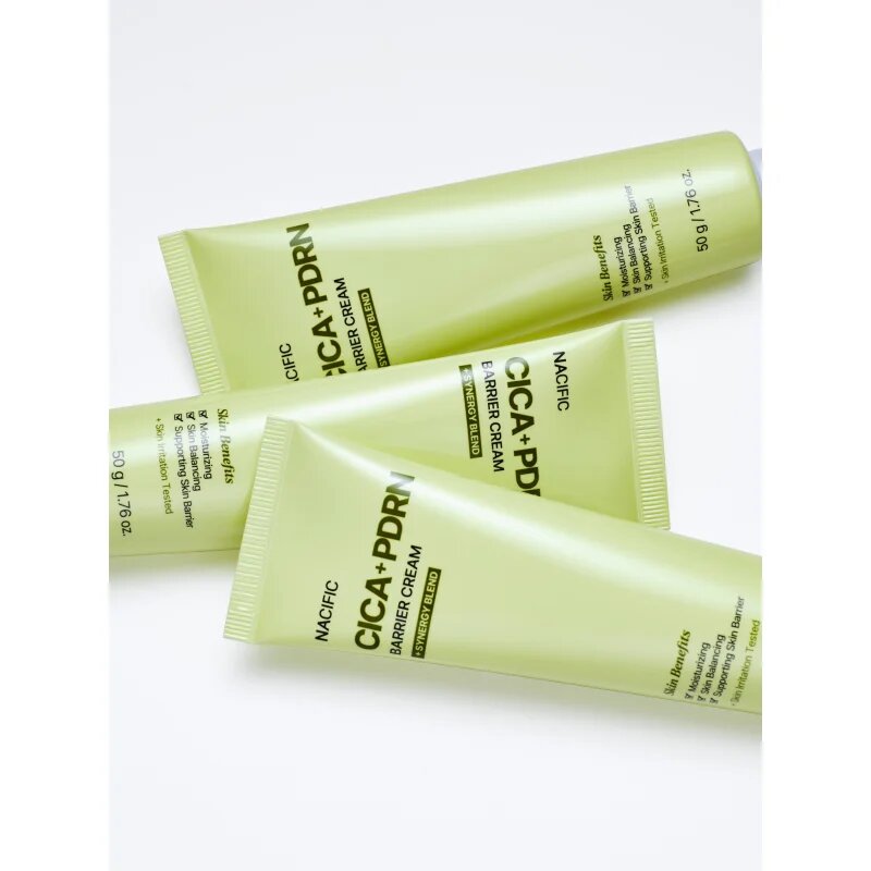 Nacific Cica PDRN Barrier Cream pomirjevalna in vlažilna krema za osvetlitev kože 50 g