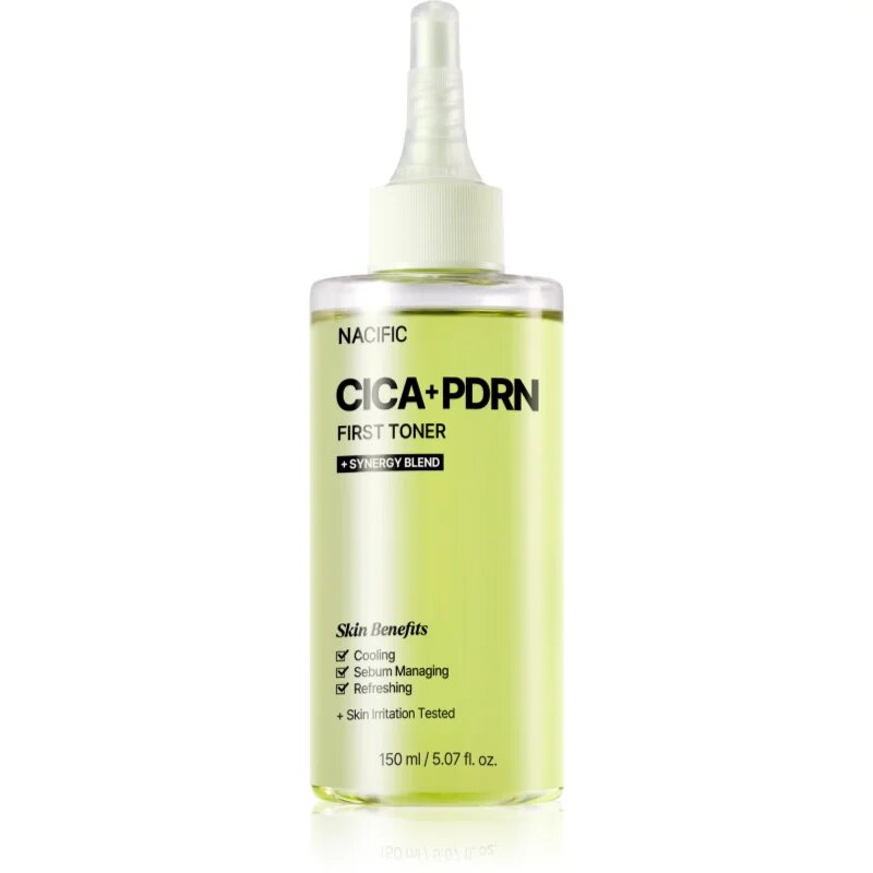 Nacific Cica PDRN First Toner vlažilni tonik za obraz s pomirjajočim učinkom 150 ml