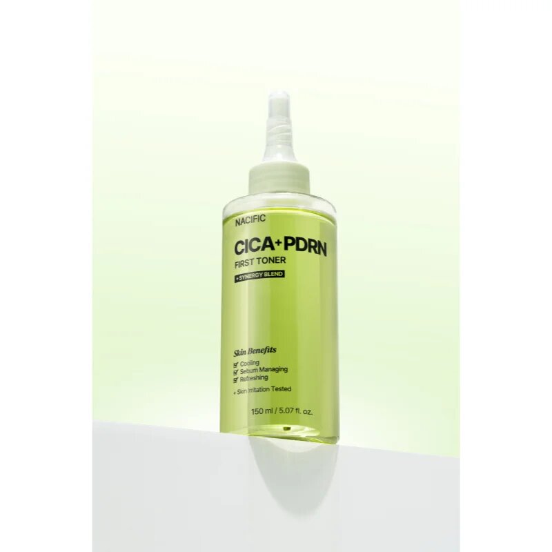 Nacific Cica PDRN First Toner vlažilni tonik za obraz s pomirjajočim učinkom 150 ml