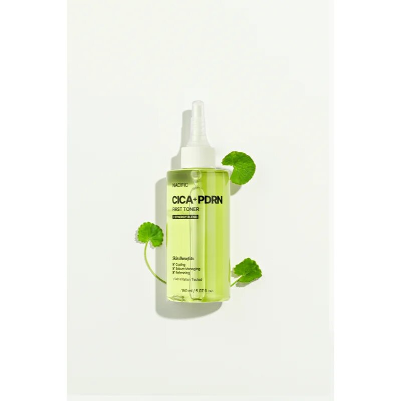 Nacific Cica PDRN First Toner vlažilni tonik za obraz s pomirjajočim učinkom 150 ml