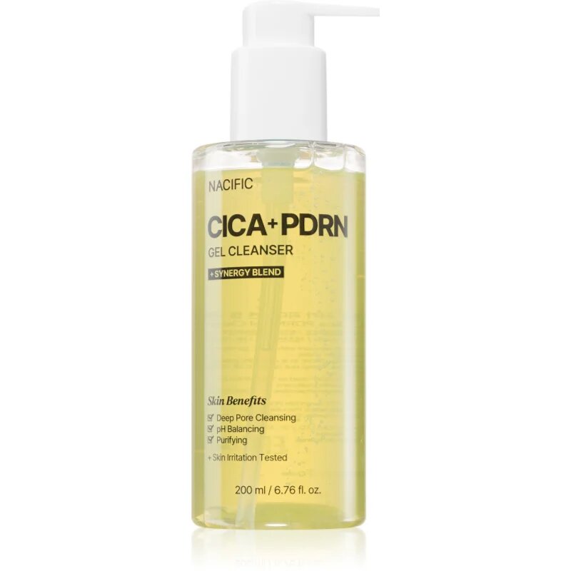 Nacific Cica PDRN Gel Cleanser globoko čistilni gel s pomirjajočim učinkom 200 ml