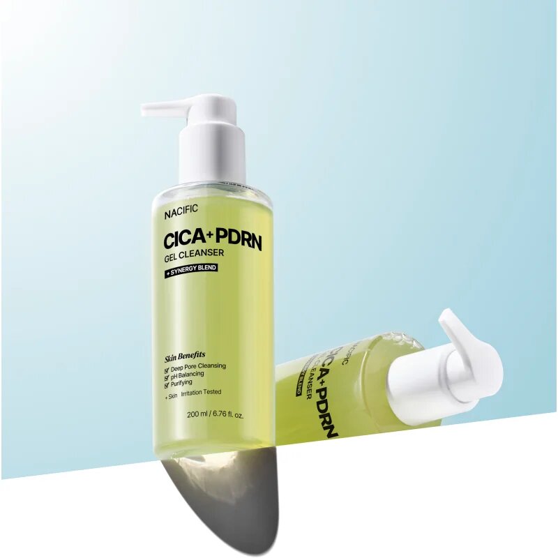 Nacific Cica PDRN Gel Cleanser globoko čistilni gel s pomirjajočim učinkom 200 ml
