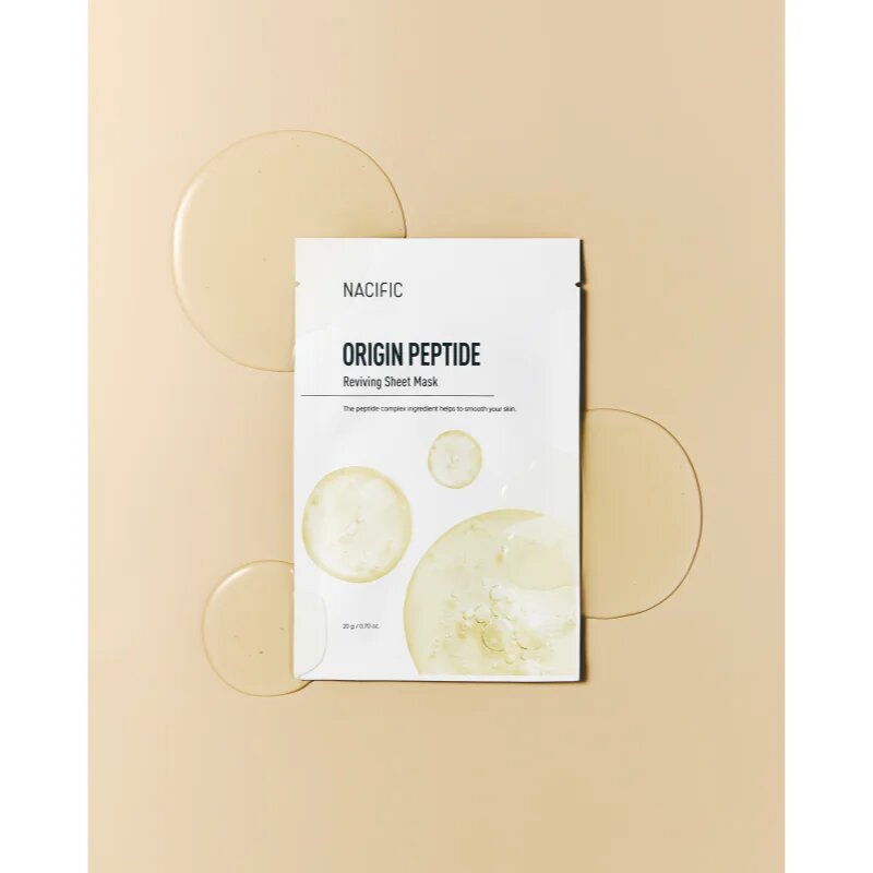 Nacific Origin Peptide Mask Pack učvrstitvena maska za obraz z vlažilnim učinkom 10x20 g