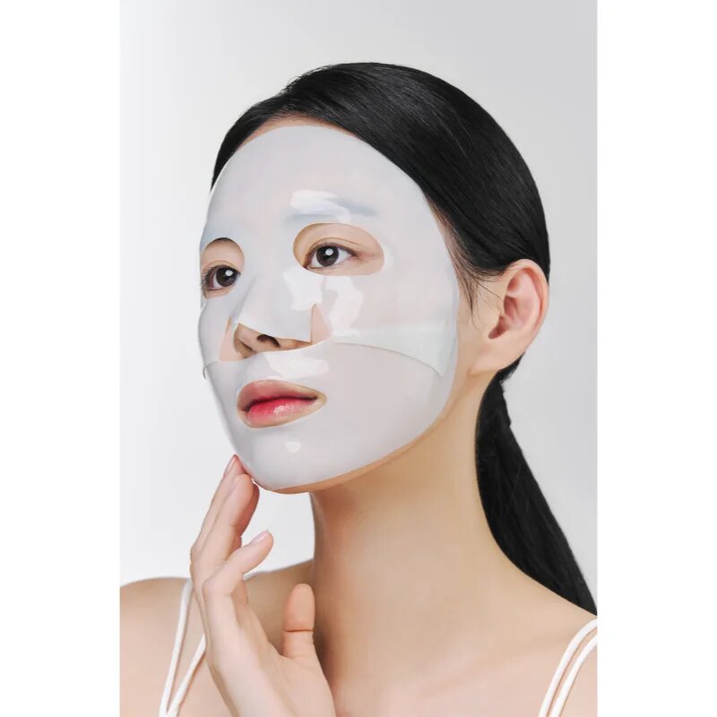 Nacific Rice + Pepta Collagen Gel Mask vlažilna tekstilna maska za posvetlitev in zgladitev kože 1 kos