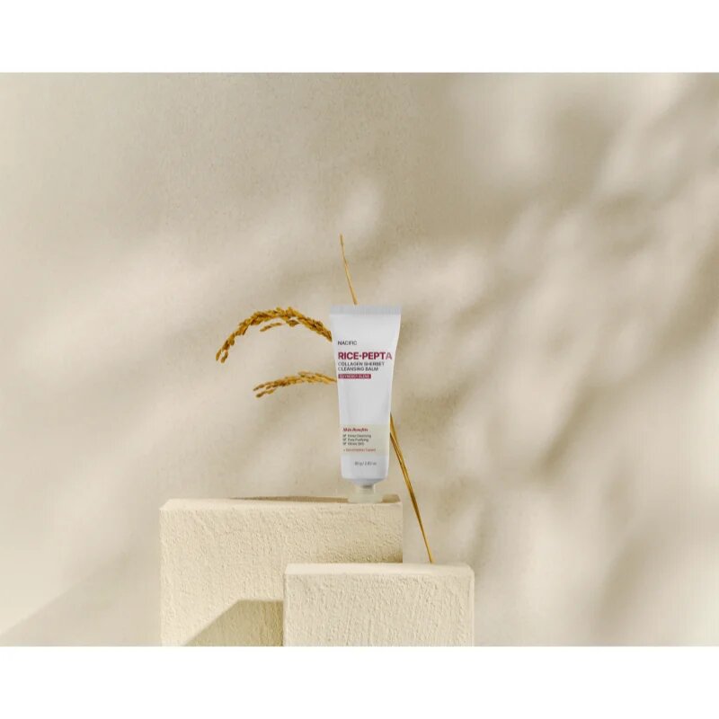 Nacific Rice + Pepta Collagen Sherbet Cleansing Balm globinsko čistilni balzam z vlažilnim učinkom 80 g