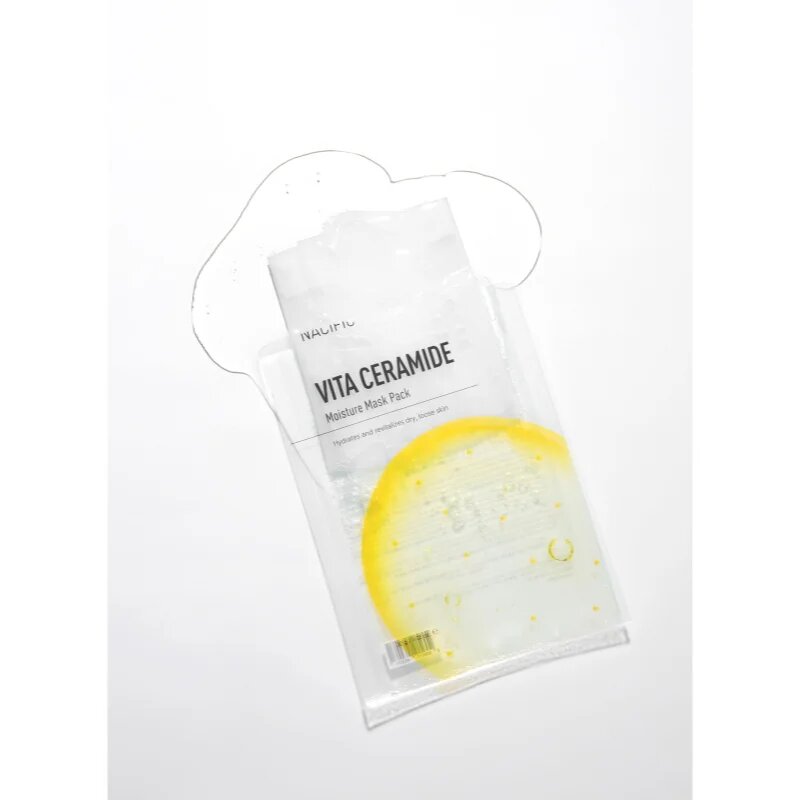 Nacific Vita Ceramide Moisture Mask Pack posvetlitvena maska za obraz z vlažilnim učinkom 1 kos