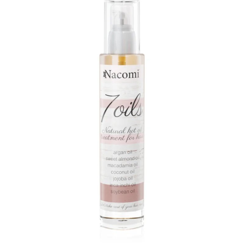 Nacomi 7 Oils negovalno olje za lase 100 ml