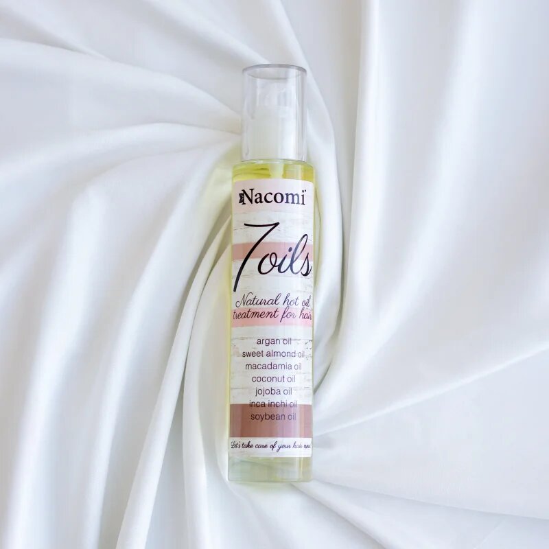 Nacomi 7 Oils negovalno olje za lase 100 ml