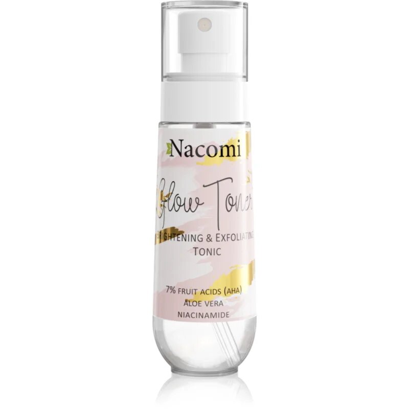 Nacomi Glow Toner posvetlitveni tonik z AHA 80 ml