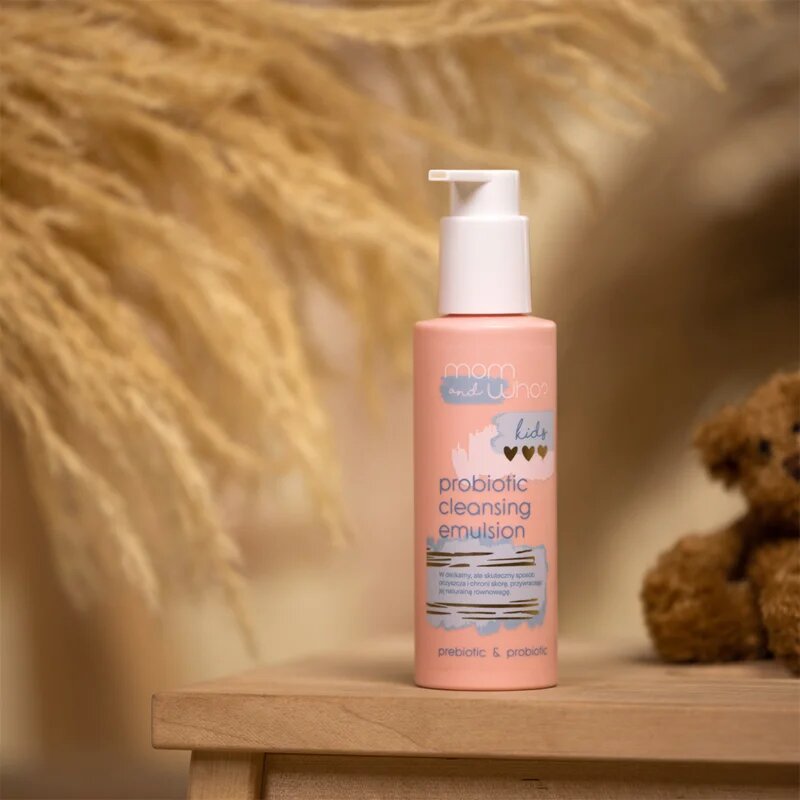 Nacomi Mom & Who Kids čistilna emulzija s probiotiki za otroke 150 ml