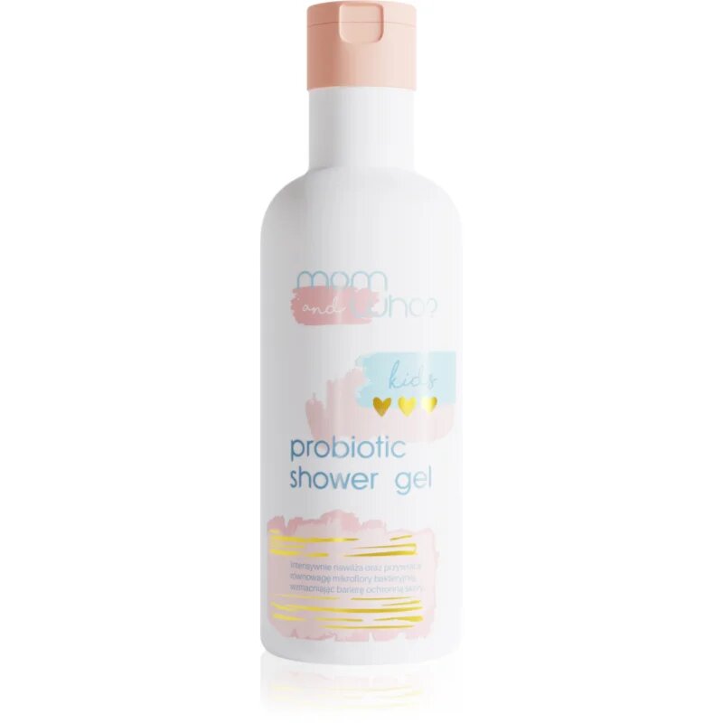 Nacomi Mom & Who Kids gel za prhanje s probiotiki za otroke 250 ml