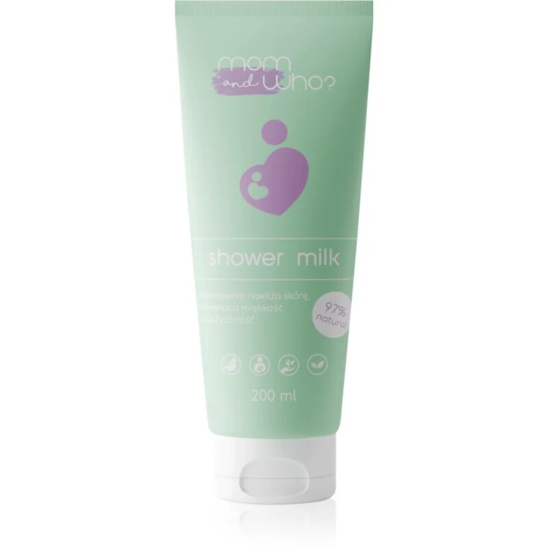 Nacomi Mom & Who losjon za prhanje za nosečnice 200 ml