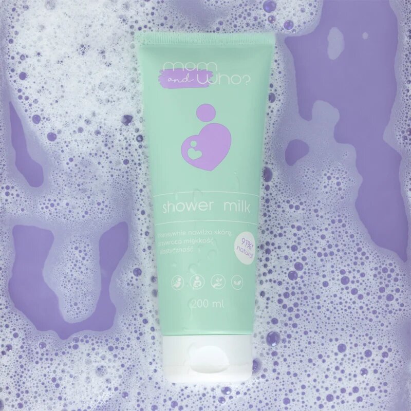 Nacomi Mom & Who losjon za prhanje za nosečnice 200 ml