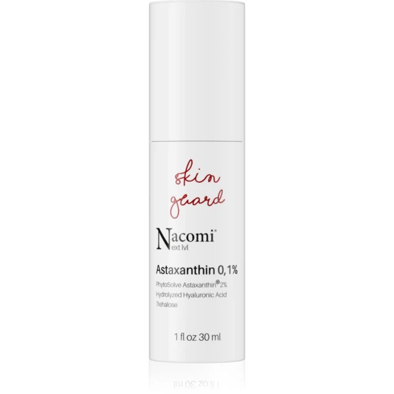Nacomi Next Level Astaxanthin 01 % antioksidantni serum za obraz 30 ml