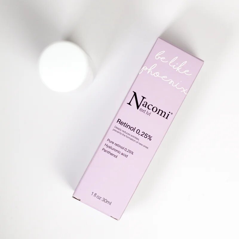 Nacomi Next Level Be Like Phoenix nočni serum proti gubam Retinol 025 % 30 ml